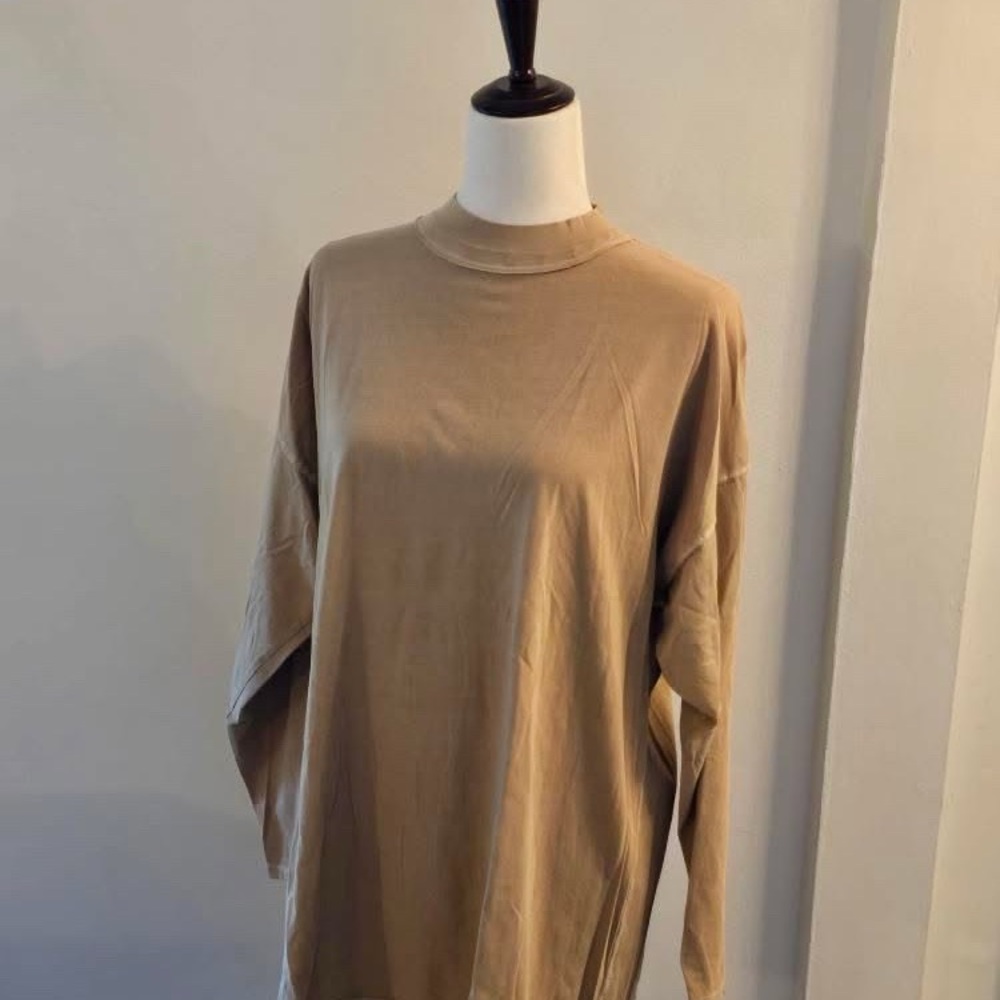 We The Free Tan Long Sleeve Tunic